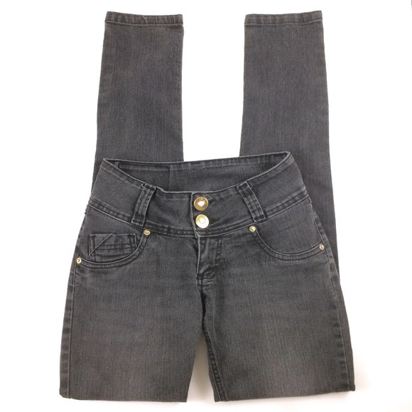 VNs Vanios Denim - Vintage Vn's Vanios Faded Black Jeans 27 Skinny